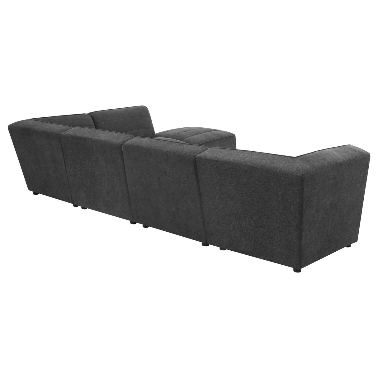 Sunny Upholstered 6-piece Modular Sectional Dark Charcoal from Coaster - Luna Furniture