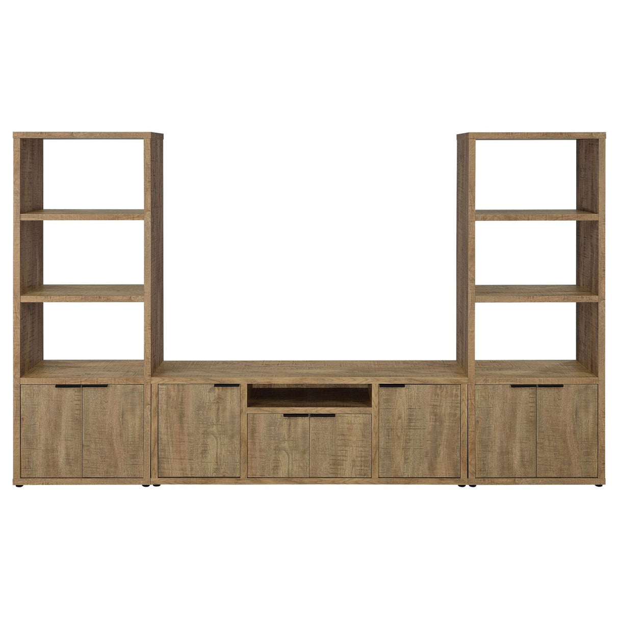 Tabby 3-piece Entertainment Center With 60" TV Stand Mango - 701702-SET - Luna Furniture