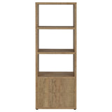 Tabby 3-Shelf Engineered Wood Media Tower Mango - 701703 - Luna Furniture