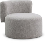 Como Taupe Boucle Fabric Accent Chair from Meridian - Luna Furniture