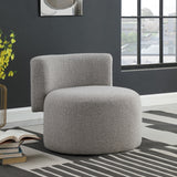 Como Taupe Boucle Fabric Accent Chair from Meridian - Luna Furniture