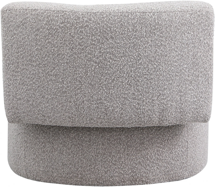 Como Taupe Boucle Fabric Accent Chair from Meridian - Luna Furniture