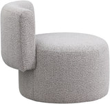 Como Taupe Boucle Fabric Accent Chair from Meridian - Luna Furniture