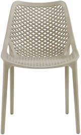 Mykonos Taupe Outdoor Patio Dining Chair, Set of 4 from Meridian - Luna Furniture