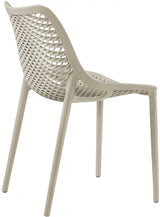 Mykonos Taupe Outdoor Patio Dining Chair, Set of 4 from Meridian - Luna Furniture