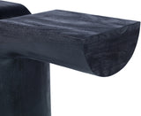 Tee Console Table Black from Meridian - Luna Furniture