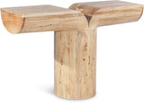 Tee Console Table Natural from Meridian - Luna Furniture