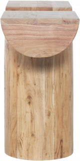 Tee Console Table Natural from Meridian - Luna Furniture