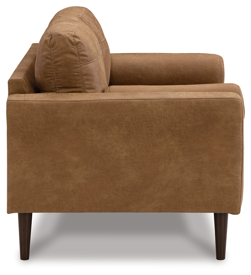 Telora Caramel Loveseat - 4100235 - Luna Furniture