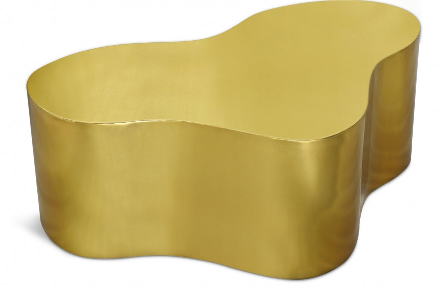 Tevere Coffee Table Gold from Meridian - Luna Furniture