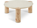 Thor Coffee Table Burl from Meridian - Luna Furniture