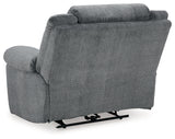 Tip-Off Slate Power Recliner from Ashley - Luna Furniture