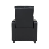 Toohey Home Theater Push Back Recliner Black from Coaster - Luna Furniture