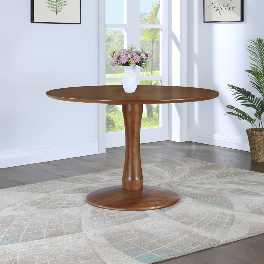 Tulip Dining Table Brown from Meridian - Luna Furniture