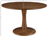 Tulip Dining Table Brown from Meridian - Luna Furniture