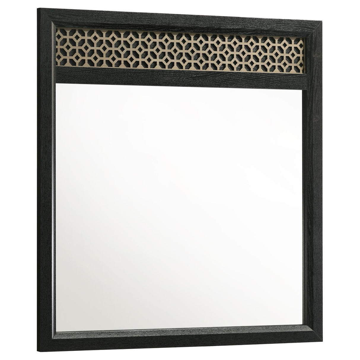 Valencia Dresser Mirror Light Brown and Black from Coaster - Luna Furniture