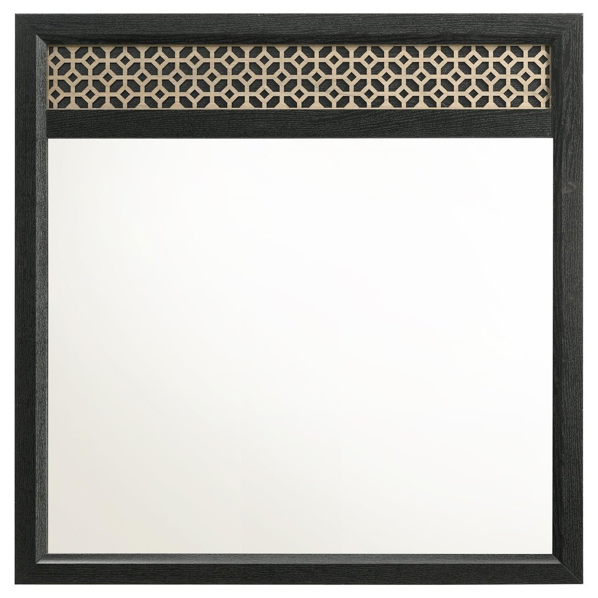 Valencia Dresser Mirror Light Brown and Black from Coaster - Luna Furniture