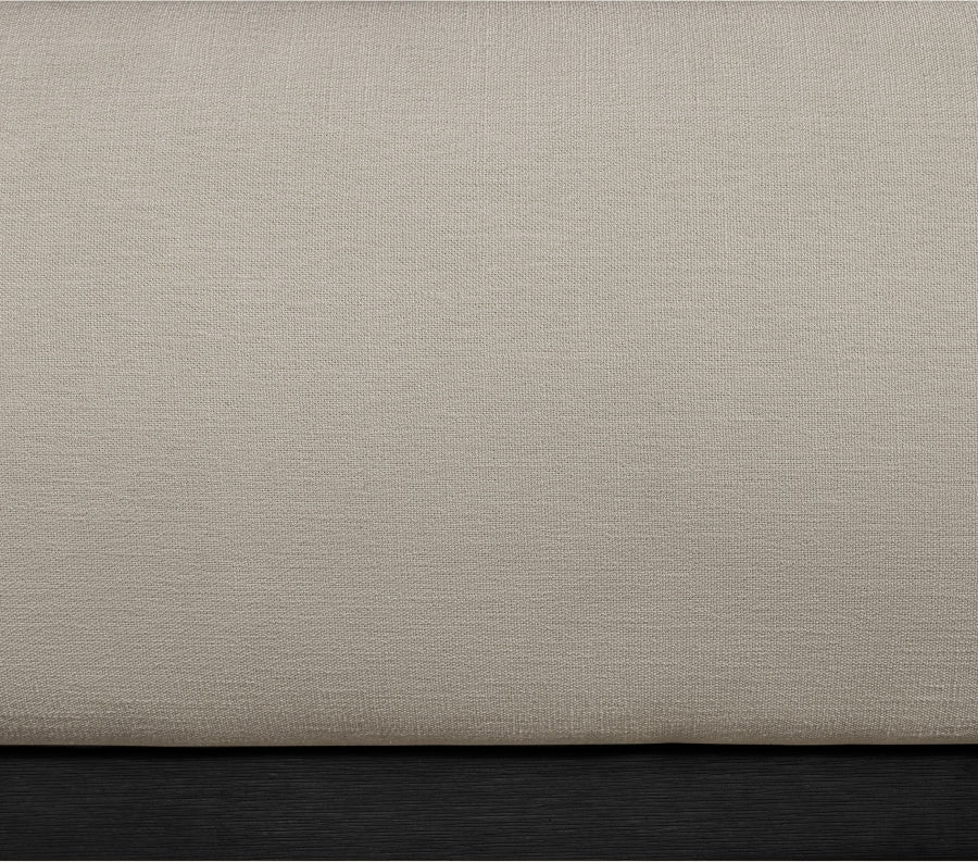 Vaughn Chenille Fabric Full Bed Beige from Meridian - Luna Furniture