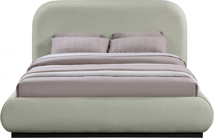 Vaughn Chenille Fabric Full Bed Mint from Meridian - Luna Furniture