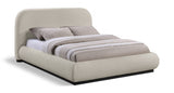 Vaughn Chenille Fabric King Bed Beige from Meridian - Luna Furniture