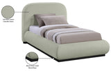 Vaughn Chenille Fabric Twin Bed Mint from Meridian - Luna Furniture