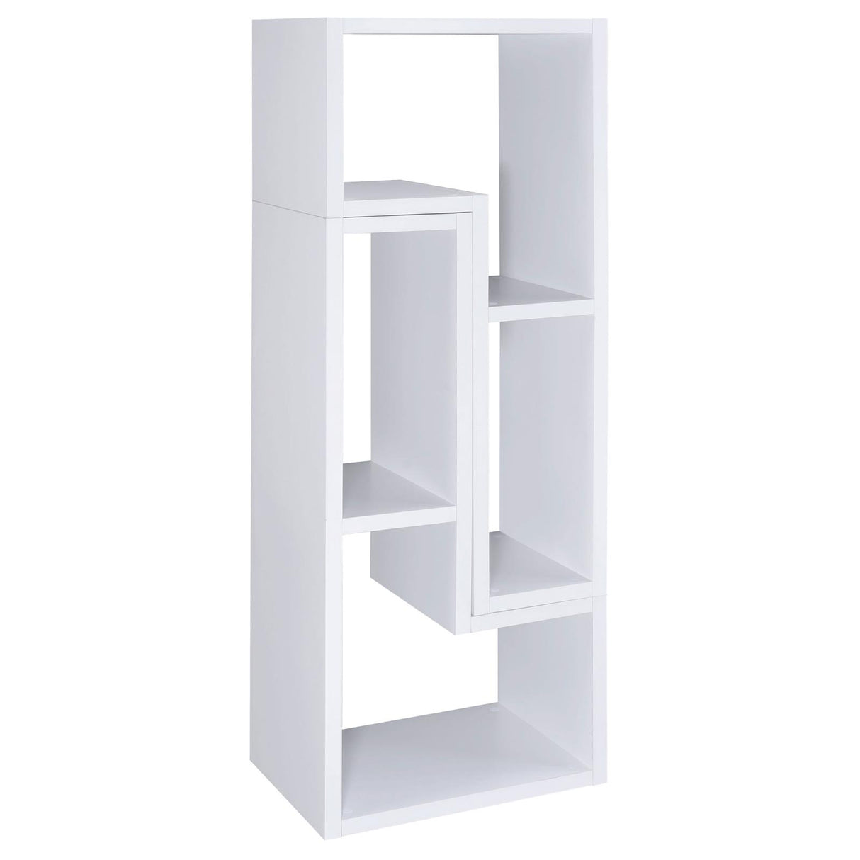 Velma Convertible TV Console/Bookcase White from Coaster - Luna Furniture