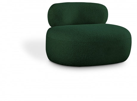 Venti Boucle Fabric Living Room Chair Green from Meridian - Luna Furniture