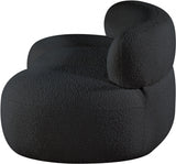 Venti Boucle Fabric Sofa Black from Meridian - Luna Furniture