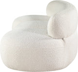 Venti Boucle Fabric Sofa Cream from Meridian - Luna Furniture