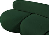 Venti Boucle Fabric Sofa Green from Meridian - Luna Furniture