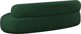 Venti Boucle Fabric Sofa Green from Meridian - Luna Furniture