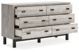 Vessalli Two-tone Dresser - B1036-231 - Luna Furniture