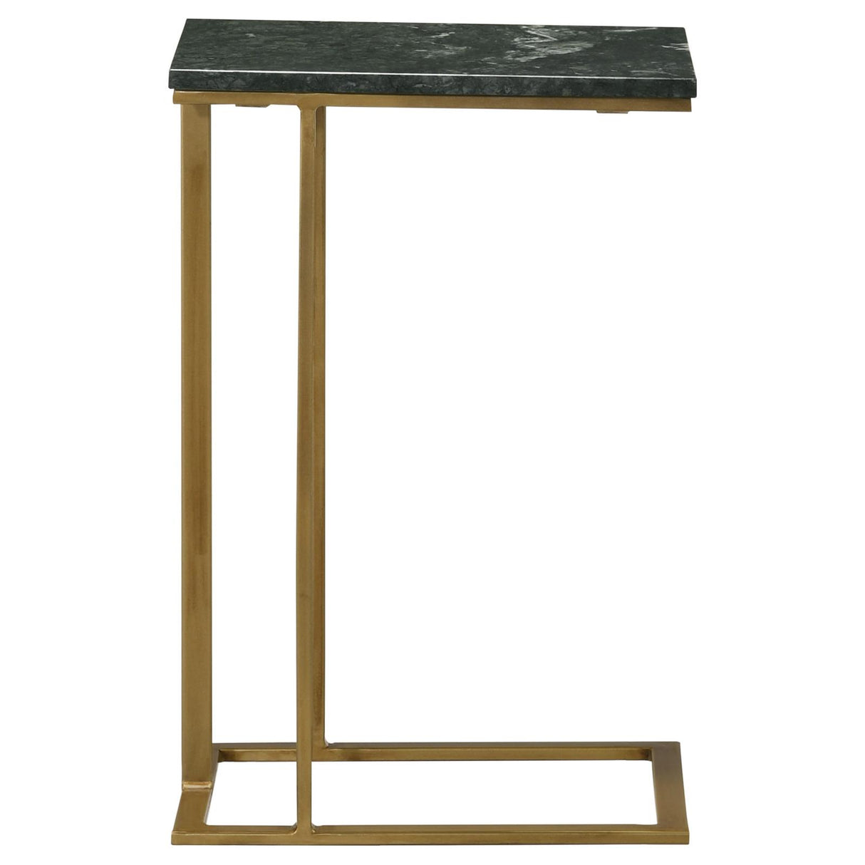 Vicente Gray Accent Table with Marble Top from Coaster - Luna Furniture