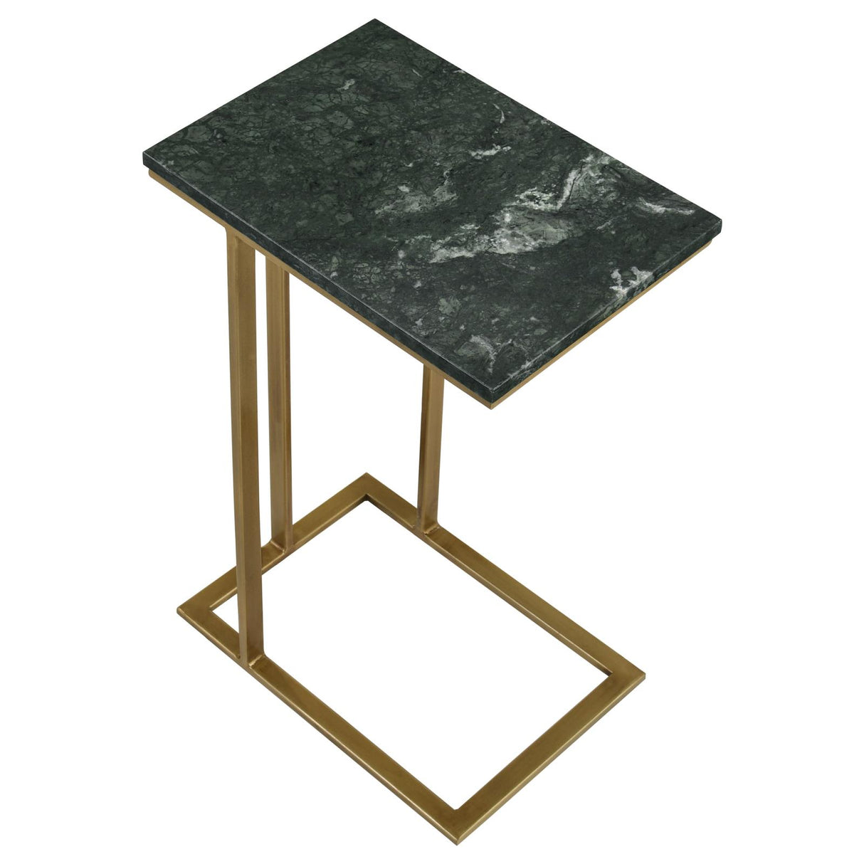 Vicente Gray Accent Table with Marble Top from Coaster - Luna Furniture