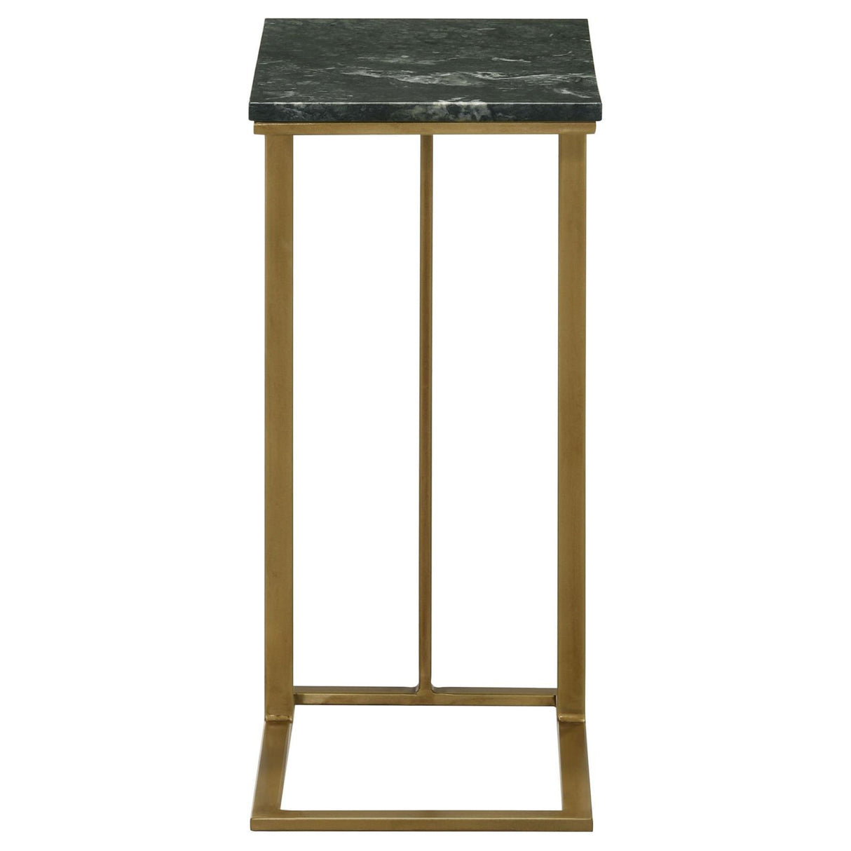 Vicente Gray Accent Table with Marble Top from Coaster - Luna Furniture