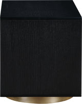 Wade Night Stand / Side Table Black from Meridian - Luna Furniture