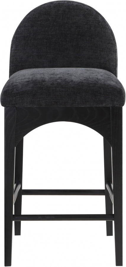 Waldorf Bar / Counter Stools Black from Meridian - Luna Furniture