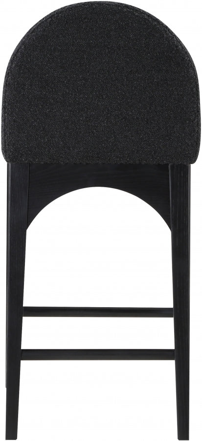 Waldorf Bar / Counter Stools Black from Meridian - Luna Furniture