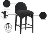 Waldorf Bar / Counter Stools Black from Meridian - Luna Furniture