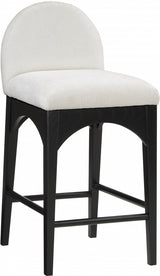 Waldorf Bar / Counter Stools Cream from Meridian - Luna Furniture