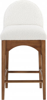 Waldorf Bar / Counter Stools Cream from Meridian - Luna Furniture