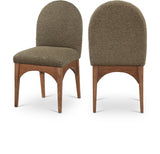 Waldorf Dining Chair Olive from Meridian - Luna Furniture