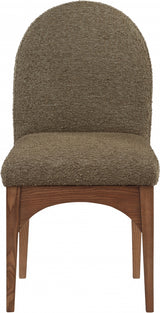 Waldorf Dining Chair Olive from Meridian - Luna Furniture