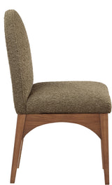 Waldorf Dining Chair Olive from Meridian - Luna Furniture