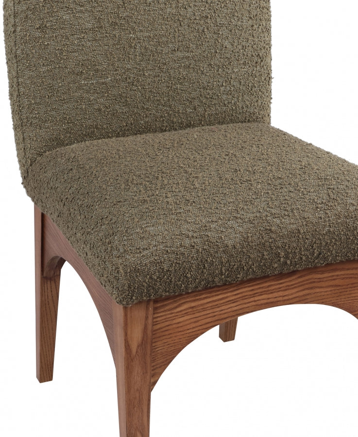 Waldorf Dining Chair Olive from Meridian - Luna Furniture