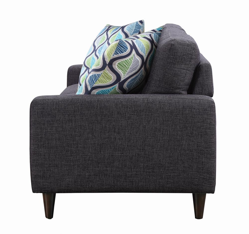 Watsonville Tufted Back Sofa Gray from Coaster - Luna Furniture