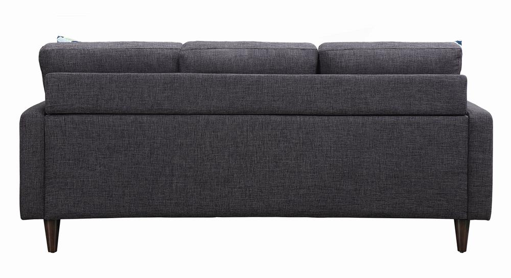 Watsonville Tufted Back Sofa Gray from Coaster - Luna Furniture