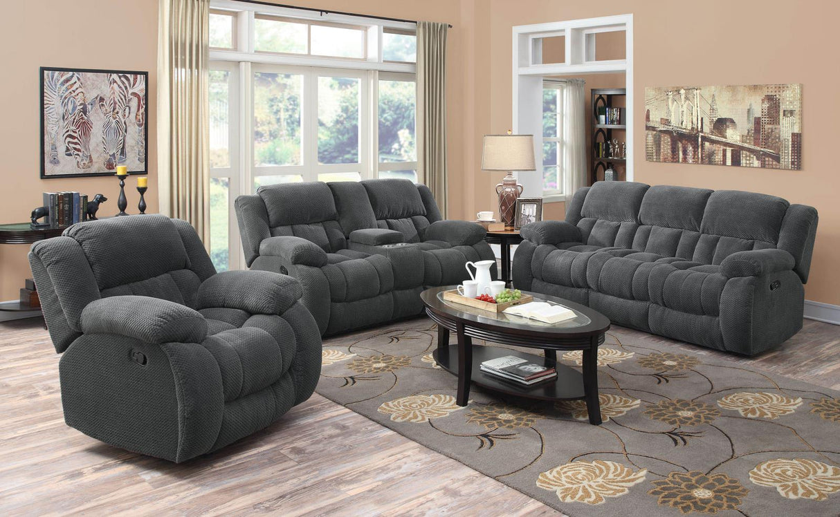 Weissman Upholstered Tufted Living Room Set from Coaster - Luna Furniture