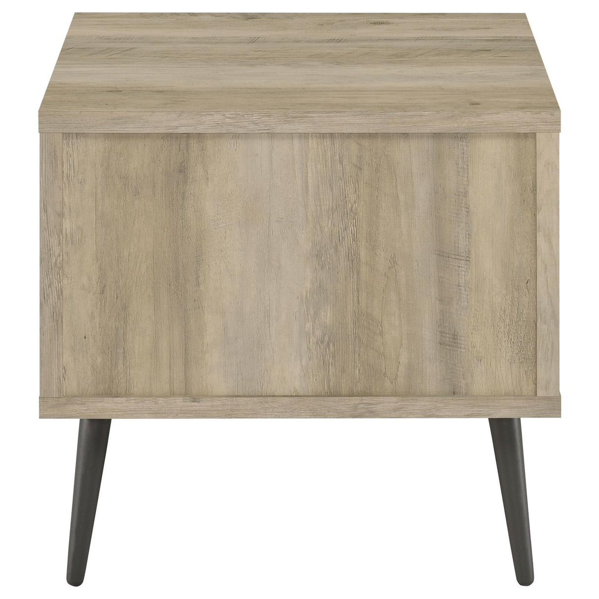 Welsh Square Engineered Wood End Table With Shelf Antique Pine and Grey from Coaster - Luna Furniture