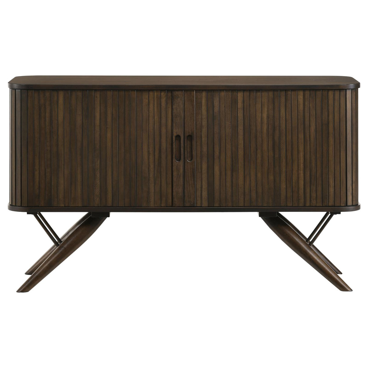 Wes 2-Door Rectangular Server Dark Walnut from Coaster - Luna Furniture